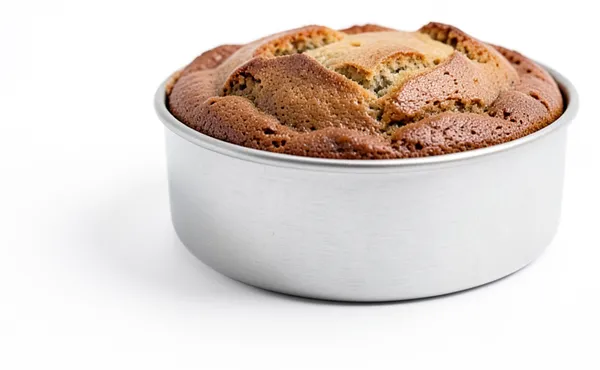 A cake still in its tin, with no test for whether it is done.