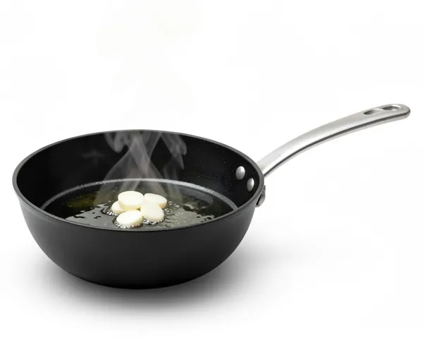 Garlic sizzling in a hot pan, the first moment it smells like dinner.