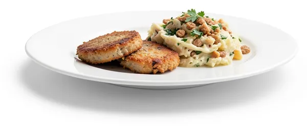 A plated meal, the kind people call lovely whether they mean it or not.